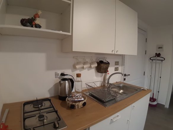 Elegant Kridari kitchen space.