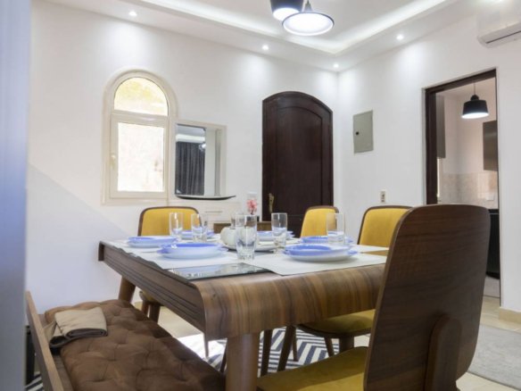 table with chairs Living Space