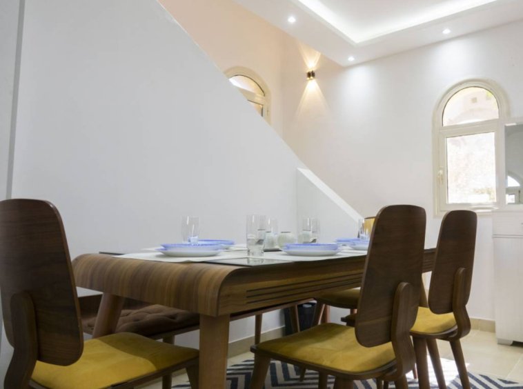 table with chairs Living Space